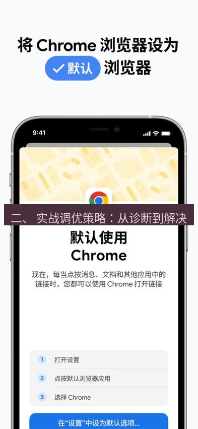 谷歌浏览器 二、 实战调优策略：从诊断到解决