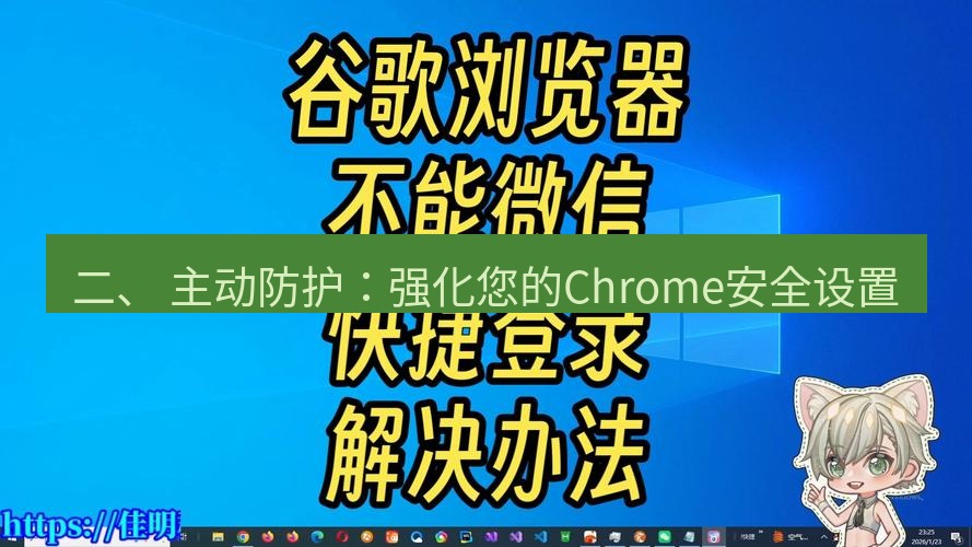 谷歌浏览器 二、 主动防护：强化您的Chrome安全设置