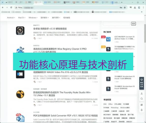 谷歌浏览器 功能核心原理与技术剖析