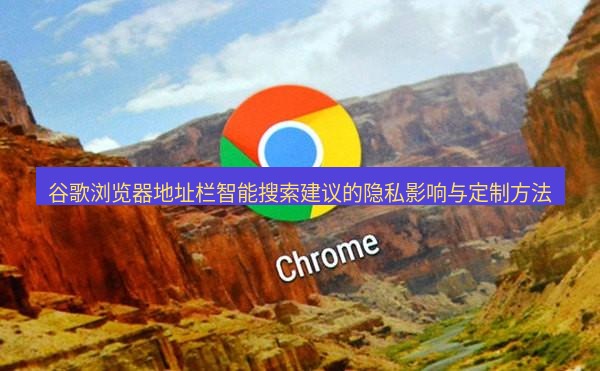 谷歌浏览器 谷歌浏览器地址栏智能搜索建议的隐私影响与定制方法