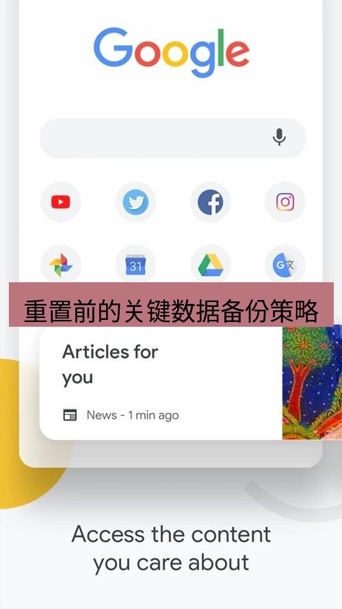 谷歌浏览器 重置前的关键数据备份策略