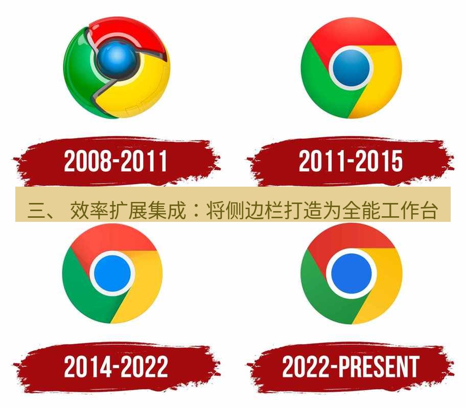 谷歌浏览器 三、 效率扩展集成：将侧边栏打造为全能工作台