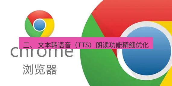 谷歌浏览器 三、 文本转语音（TTS）朗读功能精细优化